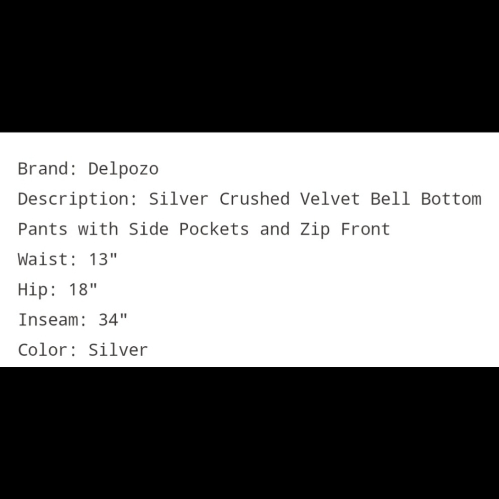 Delpozo silver pants - Picture 5 of 5